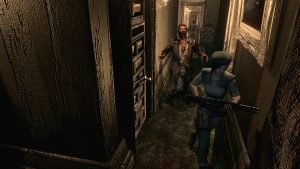Resident Evil HD Mirror Scene